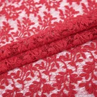High quality mesh lace with sequin material textile clothing turkey istanbul organza fabric wedding dress