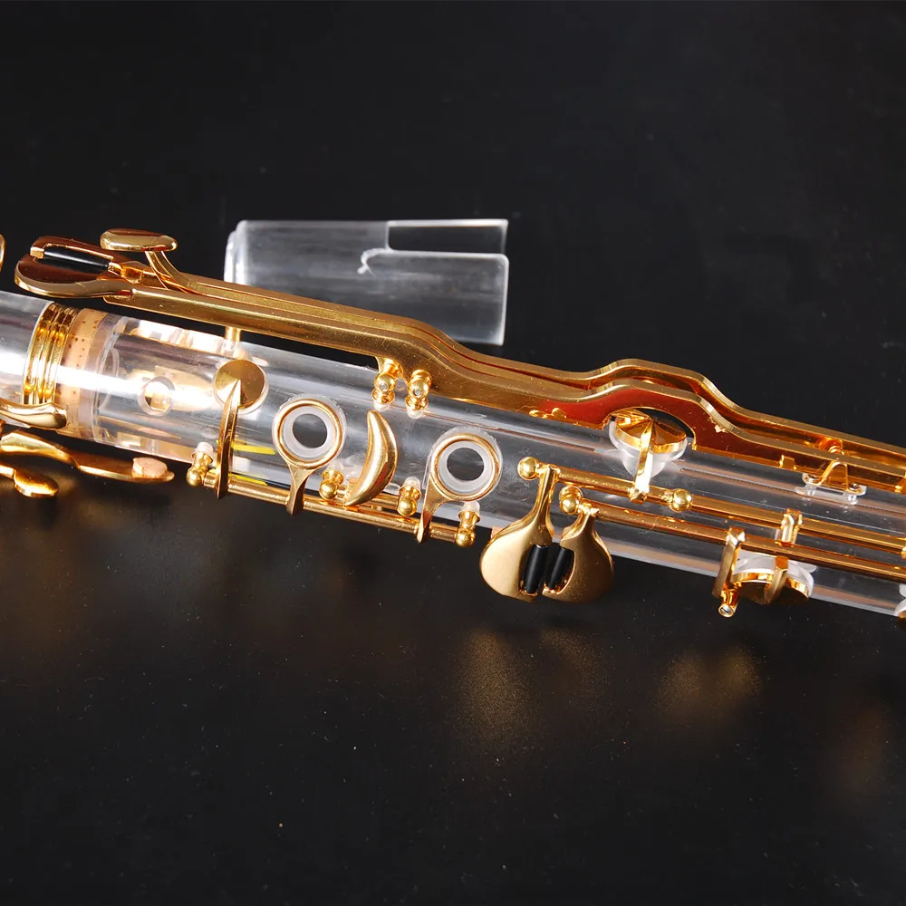 土耳其系统单簧管透明单簧管 g 音镀金 18 键演奏乐器