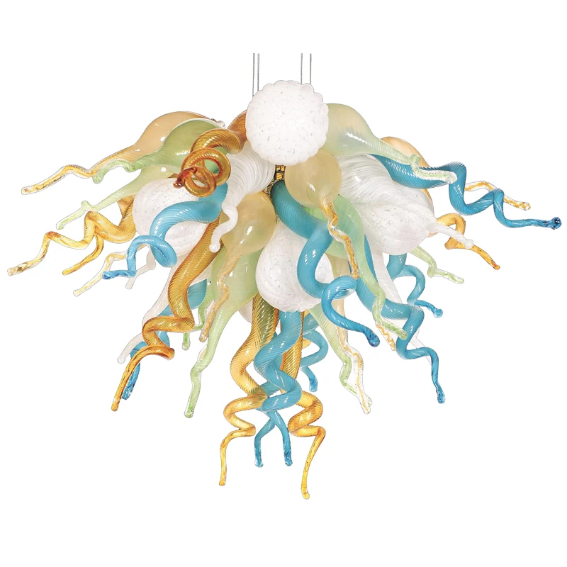 Hight Quality Morden Chandelier Multi Color Glass Lighting LED Hand Blow Glass Chandelier for Living Room Decor
Hight Quality Morden Chandelier Multi Color Glass Lighting LED Hand Blow Glass Chandelier for Living Room Decor