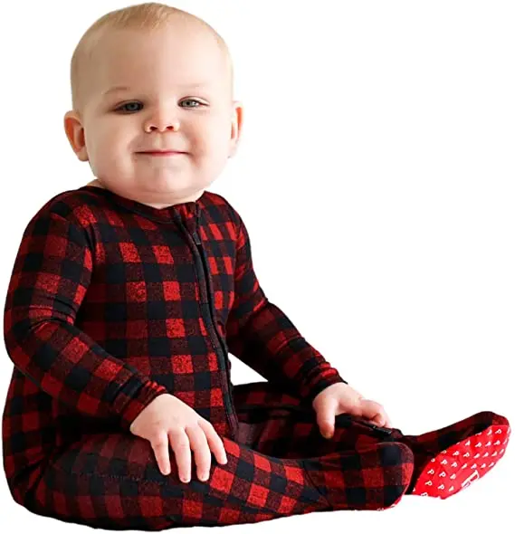Baby Rompers Pajamas - Newborn Sleepers Boy Clothes - Kids One Piece PJ - Soft Viscose from Bamboo
Baby Rompers Pajamas - Newborn Sleepers Boy Clothes - Kids One Piece PJ - Soft Viscose from Bamboo