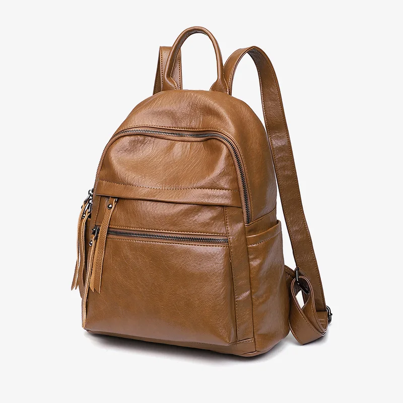 HOT SELLING Fashion Luxury PU Vegan Mochilas Waterproof Leather Girls Back Pack Bag Large Capacity Woman Backpack with Strap, 2 colors
HOT SELLING Fashion Luxury PU Vegan Mochilas Waterproof Leather Girls Back Pack Bag Large Capacity Woman Backpack with Strap, 2 colors