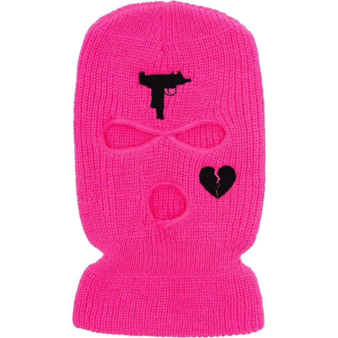Wholesale Knitted Mens Sports Face 1 2 3 Three Hole Black Ski mask hood Embroidery Logo Neon Custom Balaclavas, Per pictures
Wholesale Knitted Mens Sports Face 1 2 3 Three Hole Black Ski mask hood Embroidery Logo Neon Custom Balaclavas, Per pictures