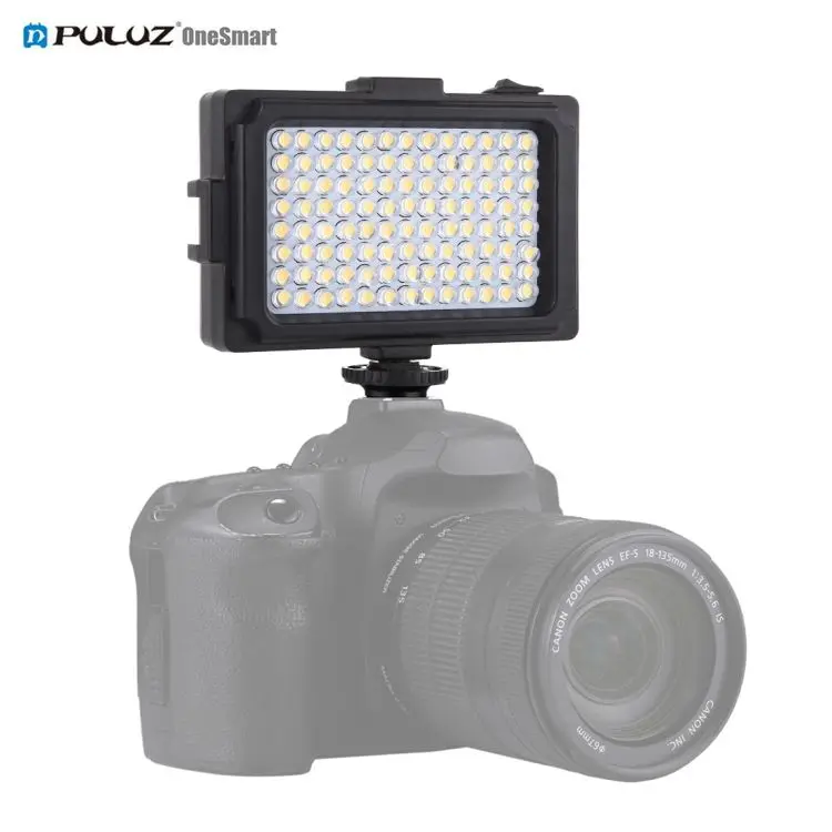 PULUZ 104 LED 1800LM Professional Vlogging Photography Video Photo Studio Photographic Light for Canon for Nikon DSLR Cameras
PULUZ 104 LED 1800LM Professional Vlogging Photography Video Photo Studio Photographic Light for Canon for Nikon DSLR Cameras