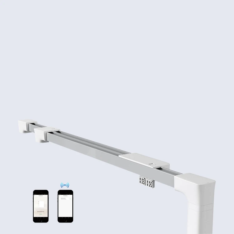 New Design Remote Control System Ceiling Mount Brackets Drapery Motorized Curtain Track Rod
New Design Remote Control System Ceiling Mount Brackets Drapery Motorized Curtain Track Rod
