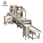 Full Automatic Food Potato Chips French Fries Fryer Frying Machine Production Line