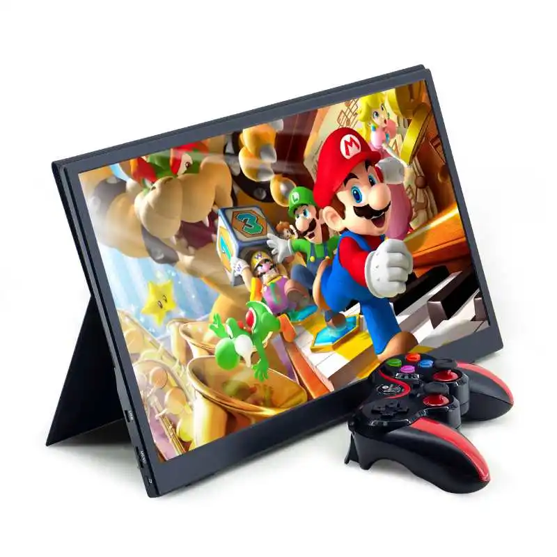 Monitor Computer LCD Screen Display 15.6 inch 4K Gaming Portable Monitor for Xbox Ps4 Switch Cell Phone PC Laptop
Monitor Computer LCD Screen Display 15.6 inch 4K Gaming Portable Monitor for Xbox Ps4 Switch Cell Phone PC Laptop
