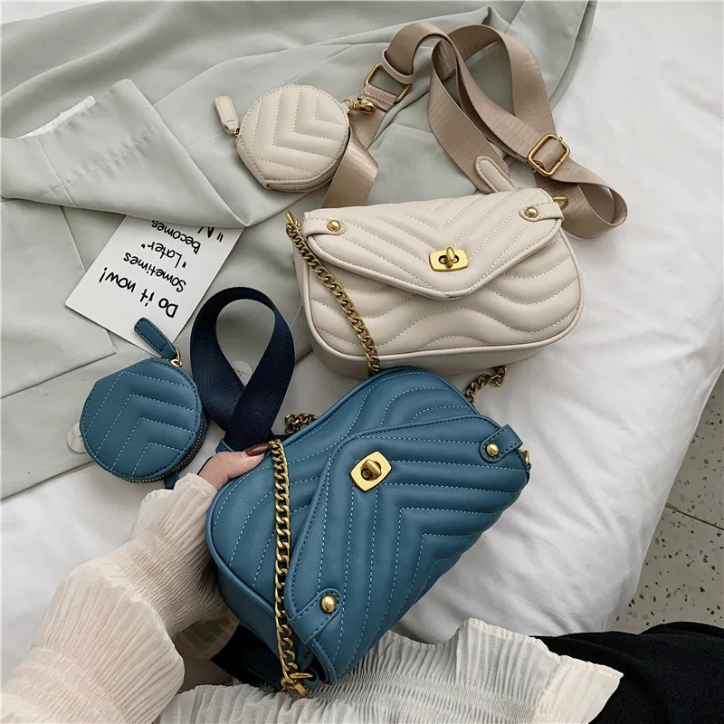 2pcs set popular simple female daily bag fashion chain shoulder purse women solid PU handbag women messenger bags for women, White,black,coffee,blue 
2pcs set popular simple female daily bag fashion chain shoulder purse women solid PU handbag women messenger bags for women, White,black,coffee,blue