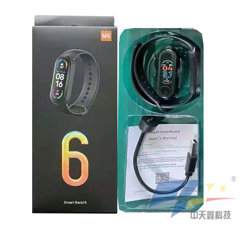 2021New Arrivial M6 Smart Band Watch Bracelet Wristband Fitness Tracker Blood Pressure Heart Rate PK M4 Smart Bracelet
2021New Arrivial M6 Smart Band Watch Bracelet Wristband Fitness Tracker Blood Pressure Heart Rate PK M4 Smart Bracelet