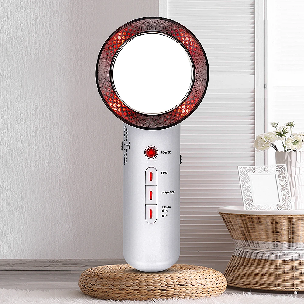 Factory Wholesale Professional 3 in 1 Ultrasonic Portable EMS Body Slimming Massager
Factory Wholesale Professional 3 in 1 Ultrasonic Portable EMS Body Slimming Massager