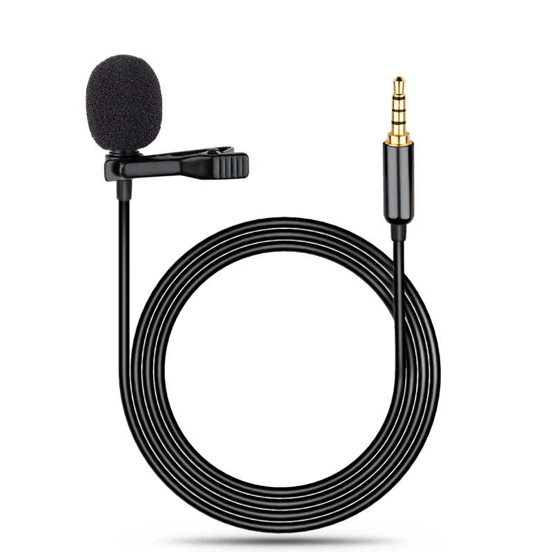 High quality Tie Clip Microphone professional Wired lavalier microfone for News Broadcasting Speaking mic
High quality Tie Clip Microphone professional Wired lavalier microfone for News Broadcasting Speaking mic