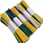 Logo Customization Smoking Pipe Cleaner Smoking Pipe Cleaning Tool 44 Piece 6inch Color Cotton Bristle Pipe Cleaner