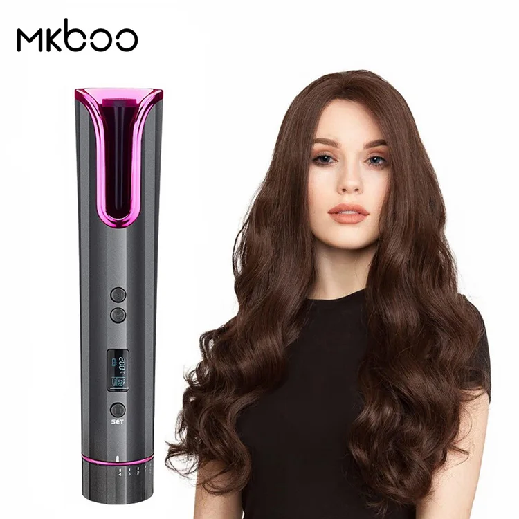 Mkboo Wireless Usb Magic Hair Wave Roller Wand Portable Mini Auto Rotating Ceramic Cordless Automatic Curling Iron Hair Curler
Mkboo Wireless Usb Magic Hair Wave Roller Wand Portable Mini Auto Rotating Ceramic Cordless Automatic Curling Iron Hair Curler