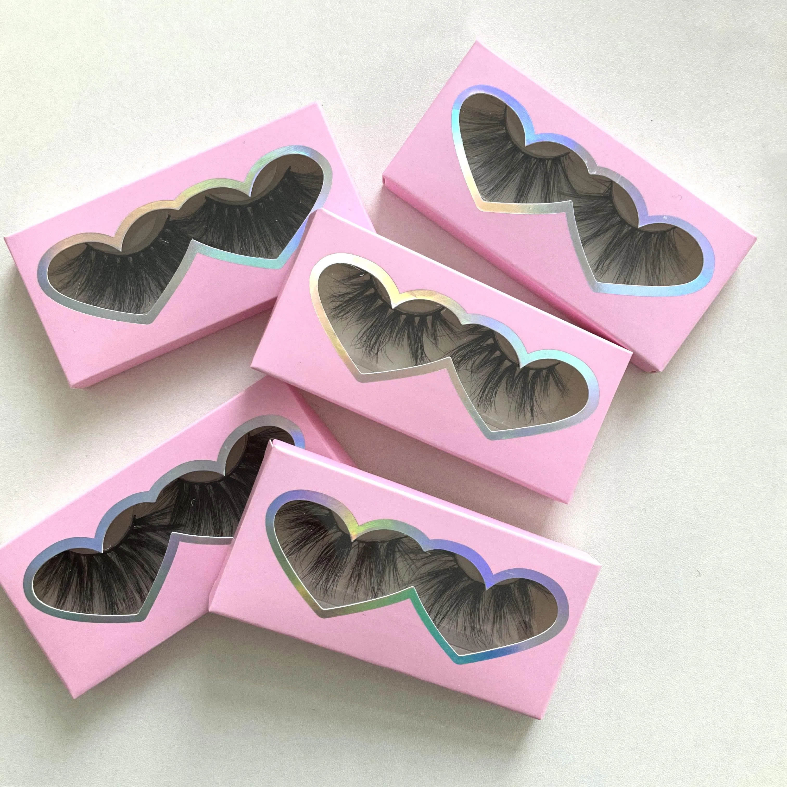 Wholesale 100% Mink Eyelash 25mm Super Fluffy Mink Lashes 3D Wispy Thick Curl Mink Eyelashes, Black
Wholesale 100% Mink Eyelash 25mm Super Fluffy Mink Lashes 3D Wispy Thick Curl Mink Eyelashes, Black