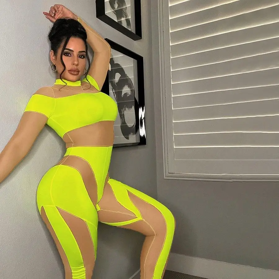 K22Q14593 Women's Sexy Street Party Jumpsuit Long Sleeve Round Neck Stitching Tight Bodycon Jumpsuit
K22Q14593 Women's Sexy Street Party Jumpsuit Long Sleeve Round Neck Stitching Tight Bodycon Jumpsuit