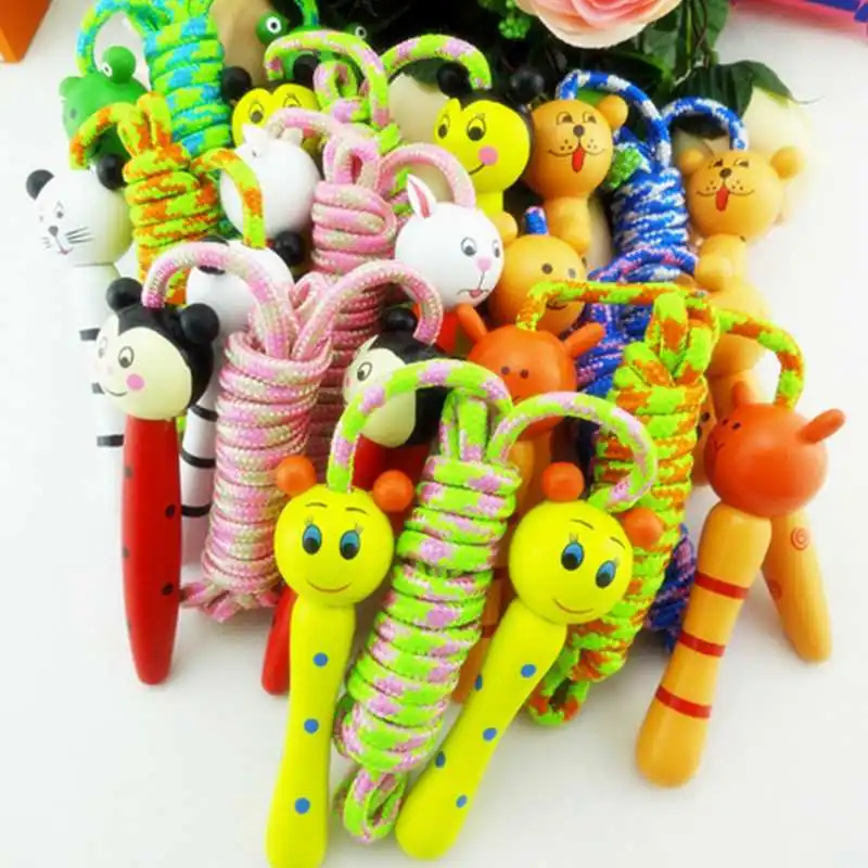 Kids Jump Ropes Wood Handle Sport Bodybuilding Fitness Lovely Cartoon Skipping Ropes Lose Weight Exercise Gym Fitness Equipment
Kids Jump Ropes Wood Handle Sport Bodybuilding Fitness Lovely Cartoon Skipping Ropes Lose Weight Exercise Gym Fitness Equipment