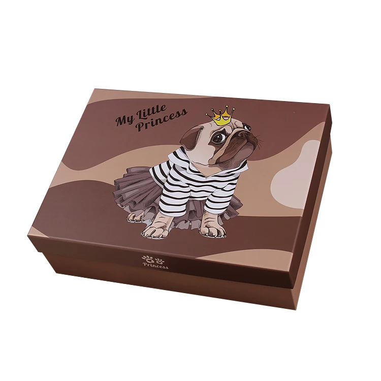 custom cardboard printed animal gift paper box