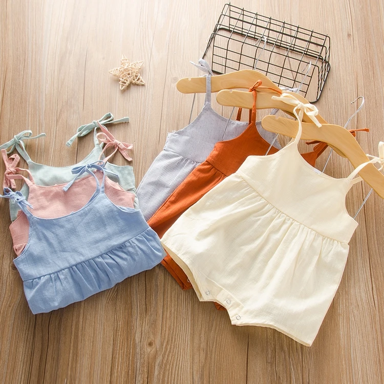 New Arrival Baby halter jumpsuit girl dresses linen cotton dress for girl toddler girl party dress
New Arrival Baby halter jumpsuit girl dresses linen cotton dress for girl toddler girl party dress