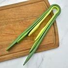 Factory Direct new design customizable gift kitchen grill food grade bread food premium plastic food tongs