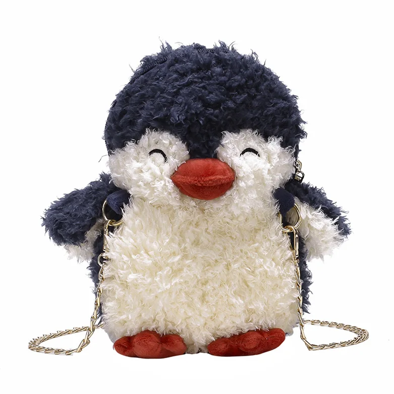 Wholesale cute plush Penguin Doll Girl sling 2022 cross mobile phone bag fashion women's handbag wallet, Customized color
Wholesale cute plush Penguin Doll Girl sling 2022 cross mobile phone bag fashion women's handbag wallet, Customized color