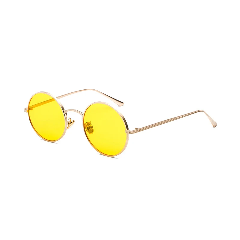 Korean version of the trendy metal round frame sunglasses female retro punk style personalized metal sunglasses 
Korean version of the trendy metal round frame sunglasses female retro punk style personalized metal sunglasses