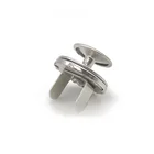 Metal Magnetic Closures Accessories Wholesale Metal Rivet Magnetic Snaps Closures Button for Purse Leather Accessories