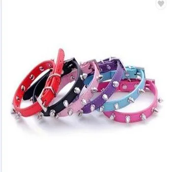 1pcs Dog Accessories For Small Dogs Animal Adjustable PU Leather Studded Pet Dog Collar Pet Bullet Leash Necklace Mascotas
1pcs Dog Accessories For Small Dogs Animal Adjustable PU Leather Studded Pet Dog Collar Pet Bullet Leash Necklace Mascotas