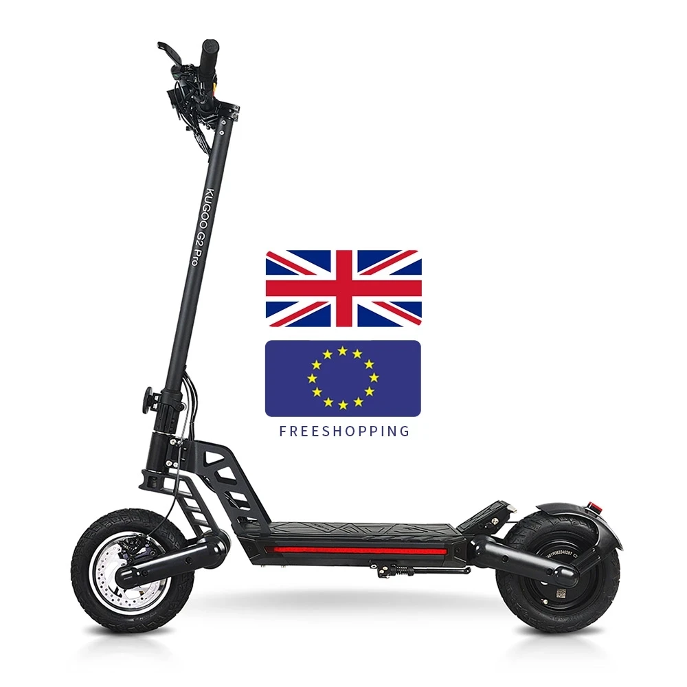 KUGOO G2 PRO Electric Scooter 50km/h 800W Motor Electric Scooters Adults 50KM Range 10-Inch Offroad Tire Folding E Scooter, Black
KUGOO G2 PRO Electric Scooter 50km/h 800W Motor Electric Scooters Adults 50KM Range 10-Inch Offroad Tire Folding E Scooter, Black