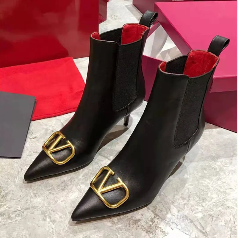 Autumn winter new high heels Chelsea boots English style leather women's ankle boots
Autumn winter new high heels Chelsea boots English style leather women's ankle boots