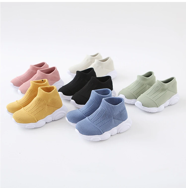 Hot sale high-top ankle knitted mesh breathable infant todder soft sole Kindergarten baby sneakers
Hot sale high-top ankle knitted mesh breathable infant todder soft sole Kindergarten baby sneakers