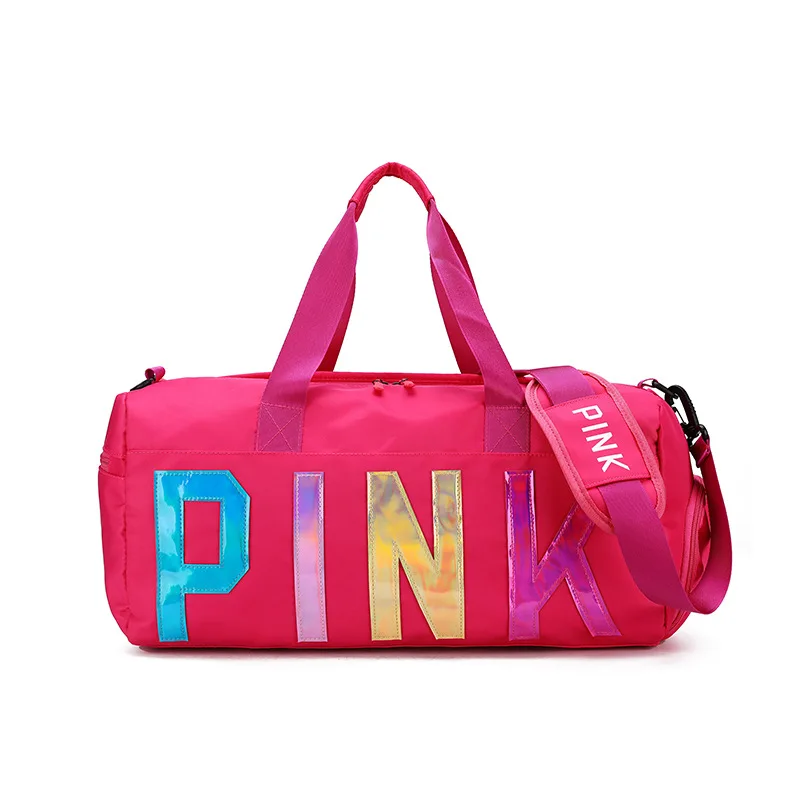 Hot Large Capacity Sport Travel handBag Shoulder Bags Fashion Travel Pink Letter Tote Trip Duffel Bag Pink Outdoor Bag, 7 colors
Hot Large Capacity Sport Travel handBag Shoulder Bags Fashion Travel Pink Letter Tote Trip Duffel Bag Pink Outdoor Bag, 7 colors