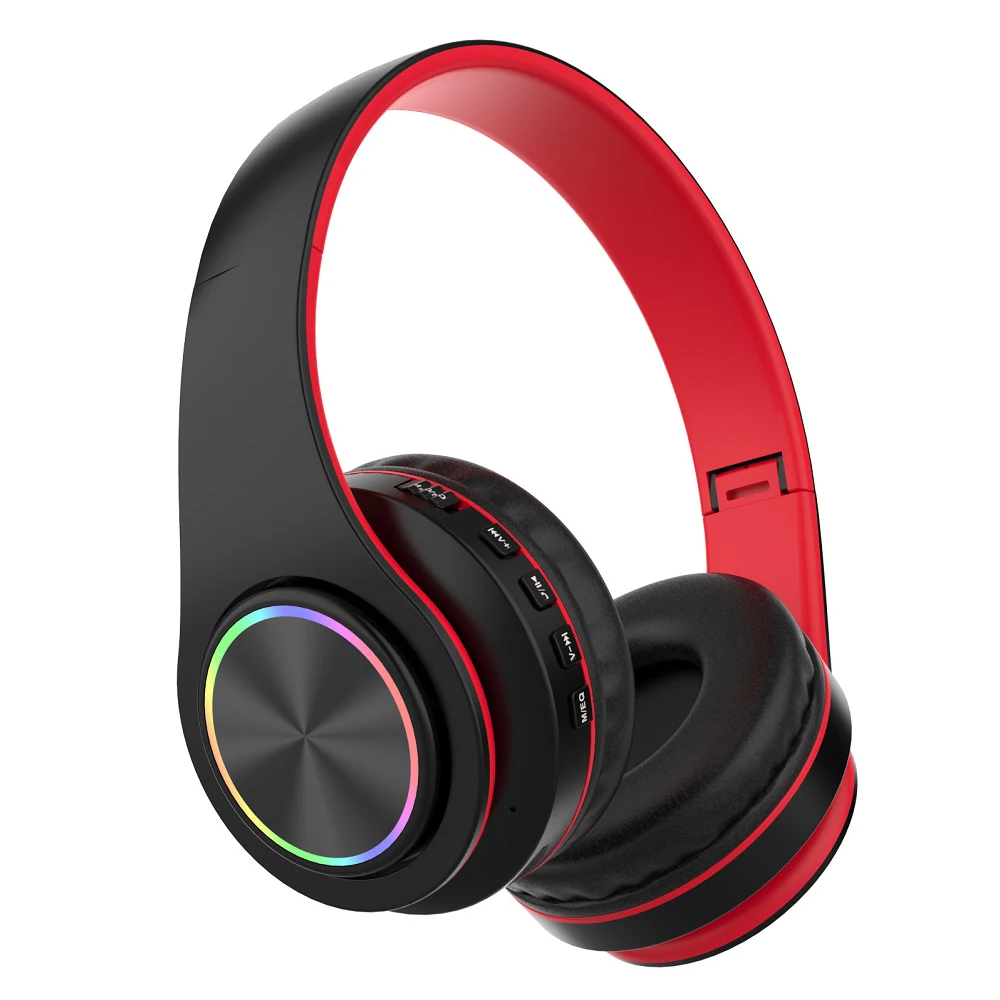 Amazon Hot Sale Foldable Sports Wireless Headphones Over Ear Support TF Card BT Custom Gaming Headset Earphones LED Light Stereo, Black,blue,white,rgreen,pink
Amazon Hot Sale Foldable Sports Wireless Headphones Over Ear Support TF Card BT Custom Gaming Headset Earphones LED Light Stereo, Black,blue,white,rgreen,pink