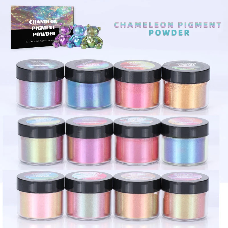 Osbang new products arrival for nails make up color change powder 5 grams 12 colors magic chameleon powder
Osbang new products arrival for nails make up color change powder 5 grams 12 colors magic chameleon powder