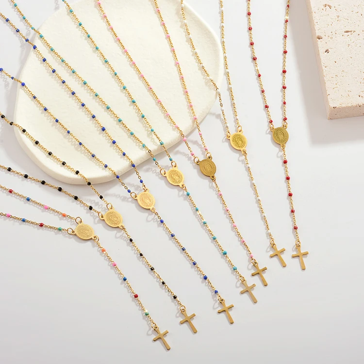 Stainless Steel Enamel Bead European Etyle Furniture Trending Necklaces 2021 Faith Snxiety Virgen Mary Necklace
Stainless Steel Enamel Bead European Etyle Furniture Trending Necklaces 2021 Faith Snxiety Virgen Mary Necklace
