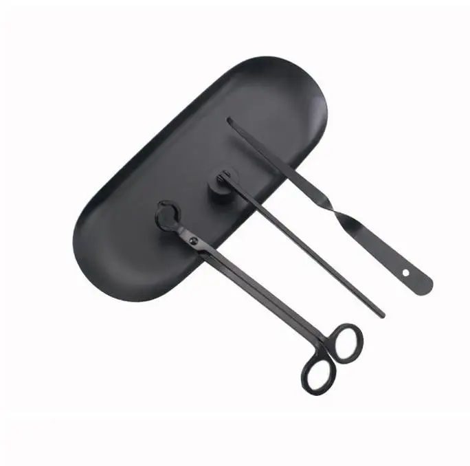 Stainless Steel Candles Repair Tool Set Black Candle Wick Trimmer, Candle Wick Dipper, Candle Snuffer
Stainless Steel Candles Repair Tool Set Black Candle Wick Trimmer, Candle Wick Dipper, Candle Snuffer