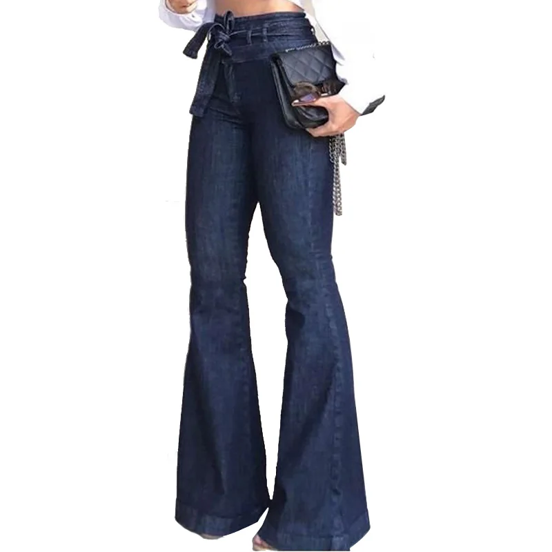 Wholesale Custom Women Jeans High Waist Plus Size Bell Bottom Wide Leg Denim Jeans, As pictures
Wholesale Custom Women Jeans High Waist Plus Size Bell Bottom Wide Leg Denim Jeans, As pictures