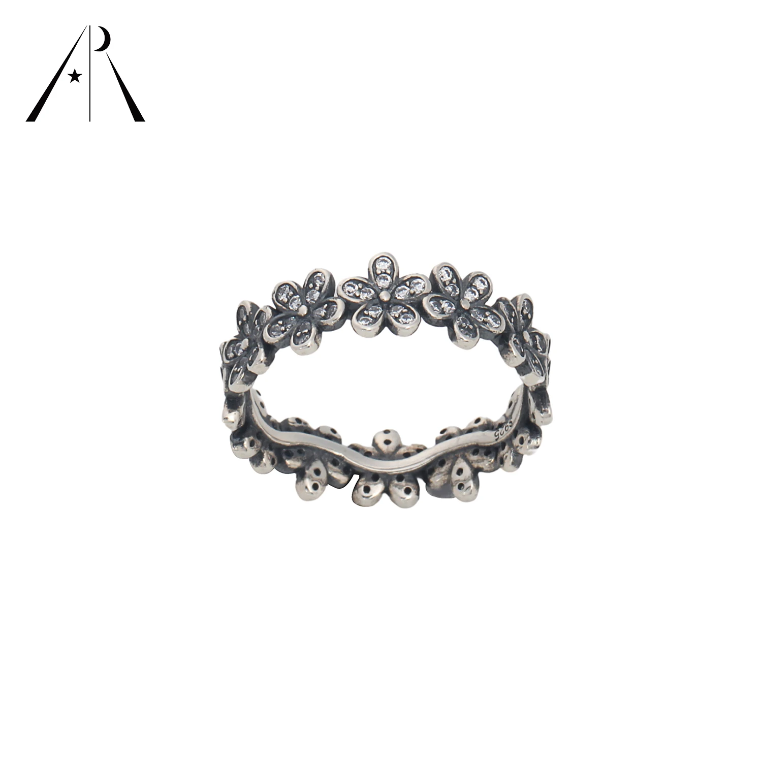 Custom Jewelry 925 Silver Retro Boho Fingertips Party Ring Flower Diamond Rings
Custom Jewelry 925 Silver Retro Boho Fingertips Party Ring Flower Diamond Rings