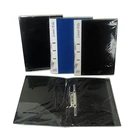 Custom Printing Logo A4 Size Clip PP Hard Cover Pvc Presentation PP Plastic File Folder