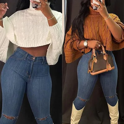 Amazon Hot Sale Women Cape Shawl Solid Knitted Turtle Neck High Low Asymmetric Sweaters
Amazon Hot Sale Women Cape Shawl Solid Knitted Turtle Neck High Low Asymmetric Sweaters
