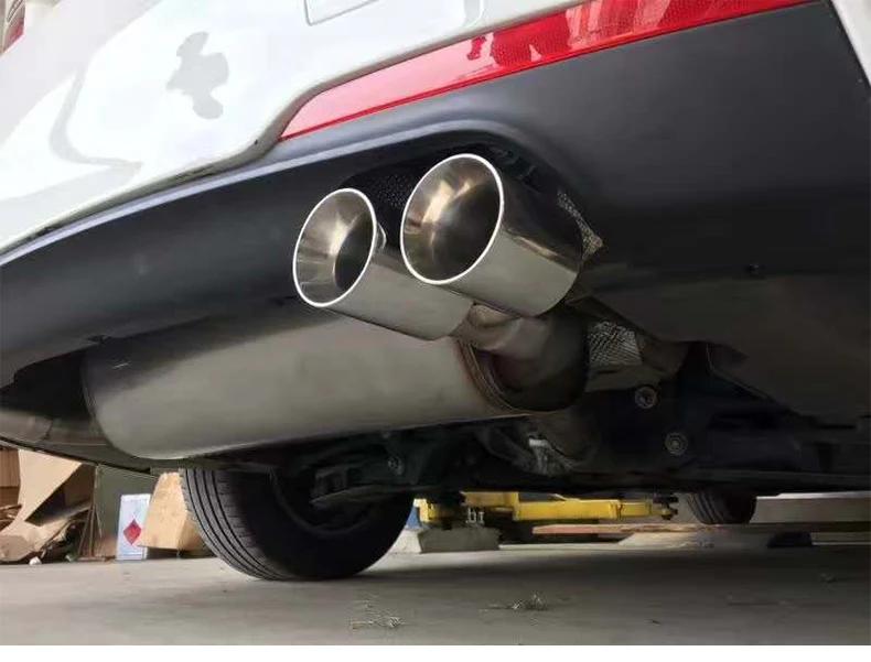 Outlet Exhaust Pipes Noise Muffler Tips For Bmw 3 Series F30 F35 Upgraded To MT MP Exhaust Tailpipes