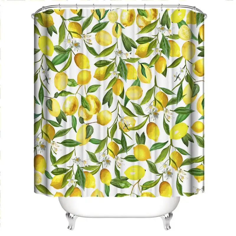 wholesale hot sale 3d fruits printed shower curtains polyester waterproof bathroom shower curtain luxury, Picture color
wholesale hot sale 3d fruits printed shower curtains polyester waterproof bathroom shower curtain luxury, Picture color