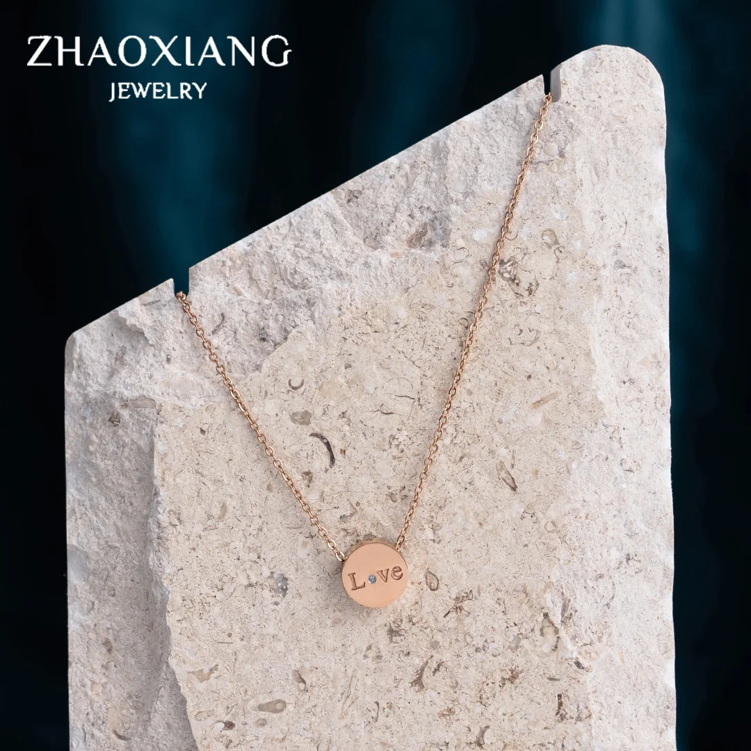 Love Letter Mini Cute Choker Necklaces For Women 18K Gold Plated Fashion Stainless Steel Wholesale Factory
Love Letter Mini Cute Choker Necklaces For Women 18K Gold Plated Fashion Stainless Steel Wholesale Factory