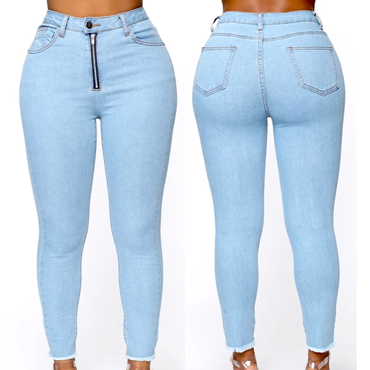 2021 Plus Size Jeans Skinny Zipper High Waist Denim Pantalones Trousers Women's Jeans, Light blue,dark blue
2021 Plus Size Jeans Skinny Zipper High Waist Denim Pantalones Trousers Women's Jeans, Light blue,dark blue