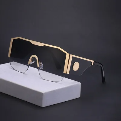2021 New Arrival Sunglasses Men's Fashion Rimless One-piece Lens Sunglasses Women Sun Glasses UV400 Brand Sunglasses Wholesale, Custom color
2021 New Arrival Sunglasses Men's Fashion Rimless One-piece Lens Sunglasses Women Sun Glasses UV400 Brand Sunglasses Wholesale, Custom color