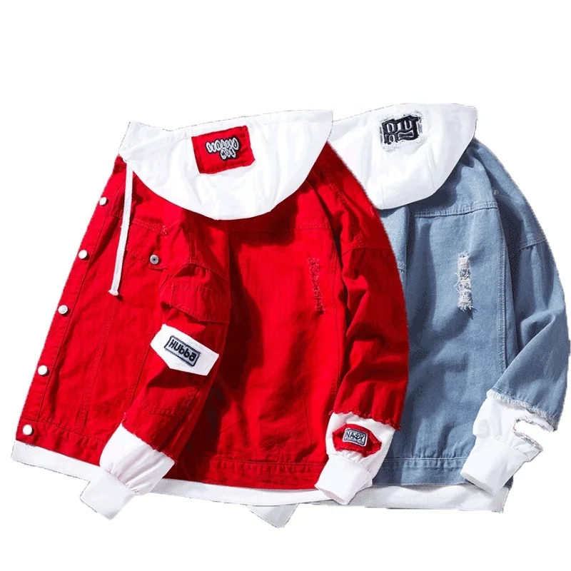 Custom Men's Street Windbreaker Lapel Hoodie Hip-hop Bomber Jacket Autumn Wash Coat
Custom Men's Street Windbreaker Lapel Hoodie Hip-hop Bomber Jacket Autumn Wash Coat