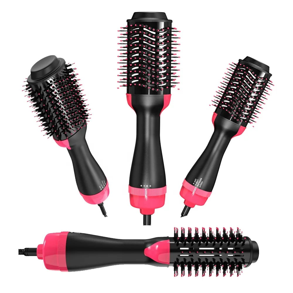 One step hair dryer and volumizer brush fast dry blow dryer brush professional salon and household hair styling brush, Black+pink, black+gold, custom colors
One step hair dryer and volumizer brush fast dry blow dryer brush professional salon and household hair styling brush, Black+pink, black+gold, custom colors