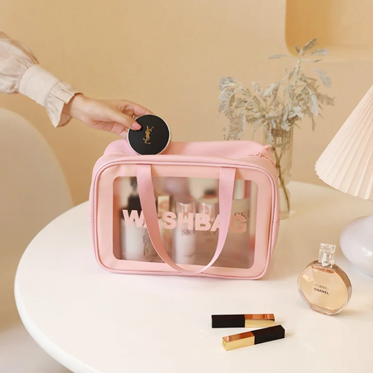 Wholesale Logo Printing Women Fashion Small Pvc Retail Bag Custom Makeup Cosmetic Bags, Customized color
Wholesale Logo Printing Women Fashion Small Pvc Retail Bag Custom Makeup Cosmetic Bags, Customized color