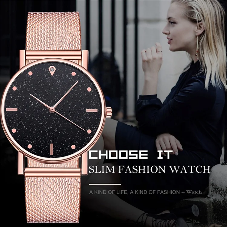 Women Stainless Steel Band Quartz Wristwatch Fashion Luxury Ladies Rose Gold Watch Clock, Picture
Women Stainless Steel Band Quartz Wristwatch Fashion Luxury Ladies Rose Gold Watch Clock, Picture