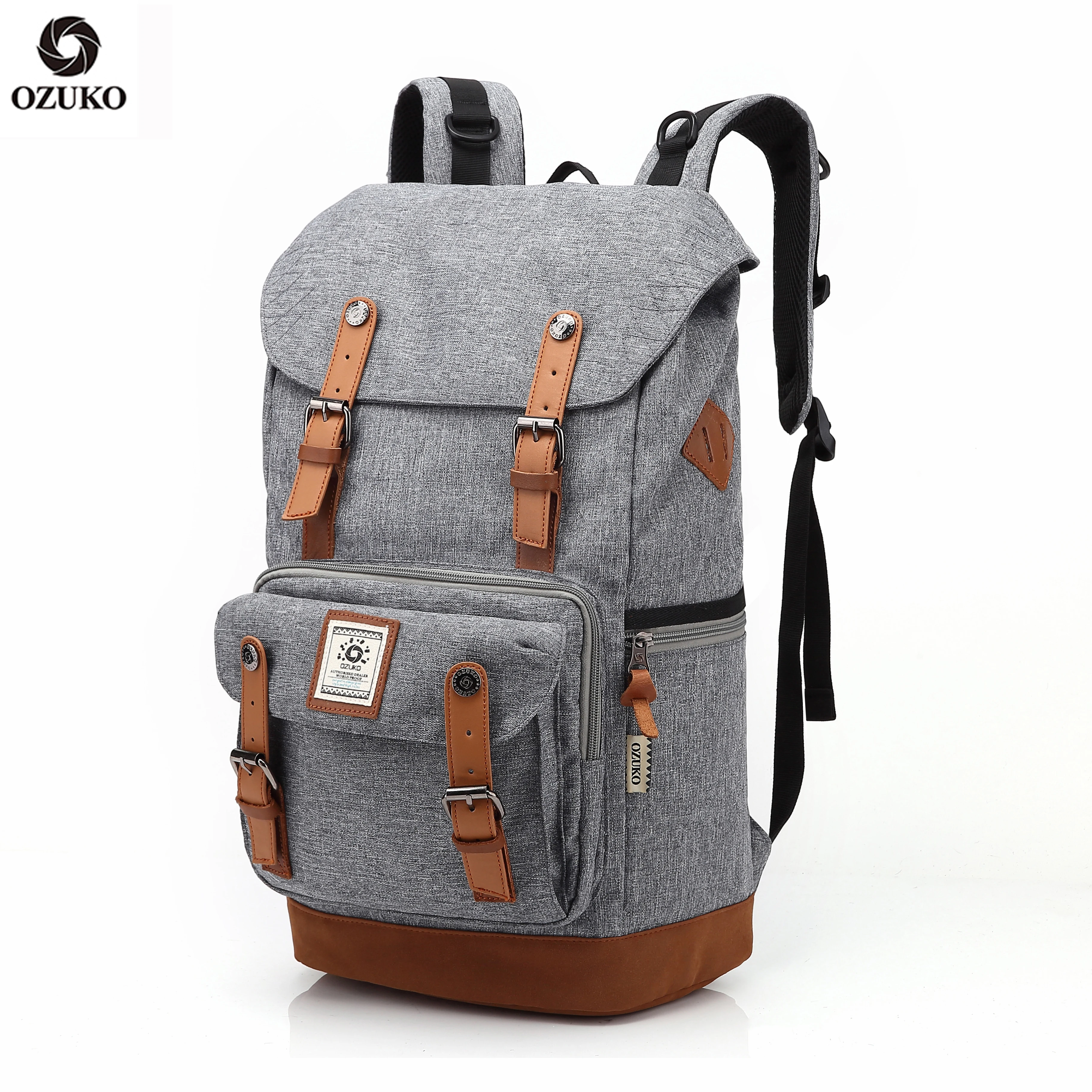 Ozuko 2020 New 15.6 Inch Laptop Bag Leather Fashion Schoolbag School Business Casual Sports Backpack Purse, Black,blue,french grey
Ozuko 2020 New 15.6 Inch Laptop Bag Leather Fashion Schoolbag School Business Casual Sports Backpack Purse, Black,blue,french grey