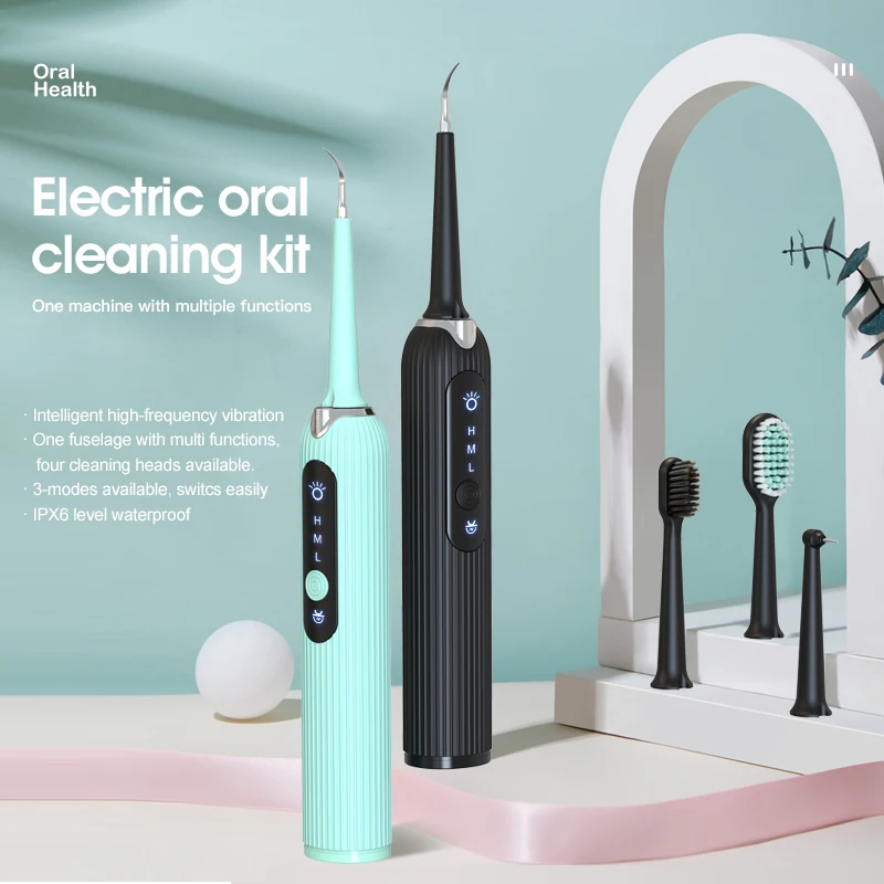 Dental equipment tartar removal Home Use oral cleaning kit full upgrade electric dental scaler Oral Care, Black, white, blue, pink
Dental equipment tartar removal Home Use oral cleaning kit full upgrade electric dental scaler Oral Care, Black, white, blue, pink