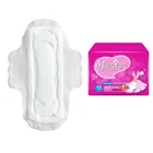 wood pulp sanitary napkin pads with side gather